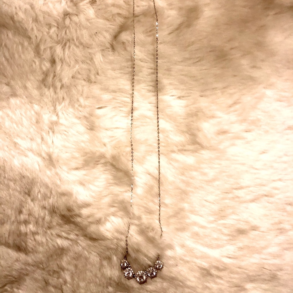 Bloomingdales silver necklace